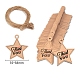 Thanksgiving Themed Star Paper Hang Gift Tags PAAG-PW0001-156-1
