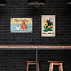 Globleland ホットコーヒー ヴィンテージ メタル ブリキ看板 プラーク ポスター レトロ 素晴らしいドリンク 終日提供 金属壁装飾ブリキ看板 8×12インチ ホームキッチン バー コーヒーショップ クラブ 果樹園の装飾用 AJEW-WH0189-047-5
