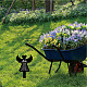 Piquet de jardin en acrylique AJEW-WH0382-001-5