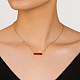 Женское ожерелье с полуколонной подвеской из нержавеющей стали 201 SE1185-3-1