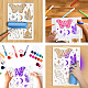 Трафареты для рисования домашних животных DIY-WH0421-0003-5