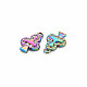 Ciondoli in lega color arcobaleno con placcatura a cremaglierad PALLOY-S180-375-3