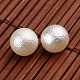 Abalorios de acrílico de la perla de imitación reronda X-OACR-L004-4111-2