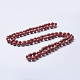 Colliers de perles en jaspe de régalite naturelle / jaspe impérial / sédiment marin X-NJEW-P202-60-A02-1