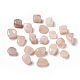 Naturale perle di quarzo rosa G-F718-02-1