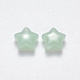 Imitation de perles de verre de jade X-GLAA-R211-04-B02-2