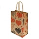 Bolsas de regalo de papel rectangulares para el día de San Valentín. ABAG-C006-01A-2