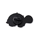 単語 protracturtle エナメル ピン  バックパックの服のための電気泳動の黒い合金のブローチ  カメの模様  17.5x30x2mm  ピン：1.2mm JEWB-A005-02-03-2
