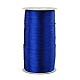 環境に優しい100％ポリエステル糸  ラットテールサテンコード  中国の結び目  ビーズ  ジュエリー作り  ブルー  2mm  約250ヤード/ロール（228.6メートル/ロール）  750フィート/ロール NWIR-G014-368-1