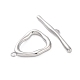 Латуни Переключить застежками KK-Z084-06P-3