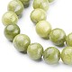 Perles de jade taiwan naturelles X-GSR032-2