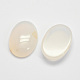 Natural White Agate Cabochons X-G-D860-A14-1