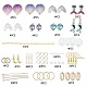 SUNNYCLUE DIY Mermaid Theme Earring Making Set DIY-SC0013-38-2