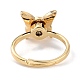 Butterfly Fidget Ring for Anxiety Stress Relief RJEW-P024-01A-2