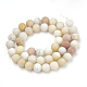 Chapelets de perles en agate multicolore naturelle teinte G-T106-051-3