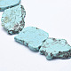 Natural Magnesite Beads Strands G-K244-08-3