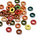 Donuts anillos de enlace de madera X-WOOD-Q014-12mm-M-LF-1
