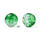 Perles en acrylique transparentes craquelées CACR-N002-23B-4