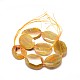 Oval Natural Agate Faceted Beads Strands G-F214-36A-2