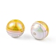 Placcatura uv perle di resina iridescente arcobaleno RESI-I048-01A-1