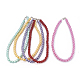 Valentines idées de cadeau de jour pour des colliers de verre pour les enfants X-CX084Y-1