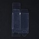 Confezione regalo rettangolare in plastica trasparente in pvc CON-F013-01D-2