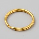 アイアン製キーリング  リング  ゴールドカラー  25x4mm  内径：21.5mm&nbsp;FIND-WH20015-035B-G-2
