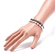 Handmade Polymer Clay Heishi Stretch Bracelets Set BJEW-JB08755-6