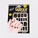 Mixed Style Removable Fake Temporary Tattoos Paper Stickers AJEW-O025-08-2