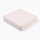 Square Plastic Covered with Velvet Necklace Boxes NDIS-K001-06-3