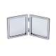 Kits d'autocollants de peinture au diamant bricolage pour la fabrication de miroir en plastique DIY-F059-37-7