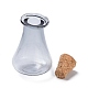 Botellas de corcho de vidrio AJEW-O032-01H-3