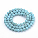 Chapelets de perles en turquoise synthétique G-Q953-02-8mm-2