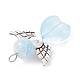 Pendentif en perles de verre de couleurs mélangées PALLOY-JF02272-02-4