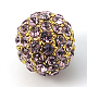 Legierung Strass Perlen&nbsp;RB-A034-10mm-A10G-1