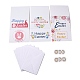 Papier rectangle cartes de vœux DIY-C025-09-1
