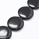 Brins de perles d'onyx noir naturel G-E469-09-8mm-3