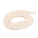 Нити из натурального культивированного пресноводного жемчуга PEAR-I007-02E-03C-3
