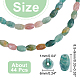 Nbeads 2 Strands Natural Indian Agate Beads Strands G-NB0004-23-2