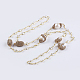 Shell collane di perle perline NJEW-P207-17-1