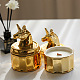 Tasses à bougies parfumées vides en céramique licorne PW-WG23132-01-3