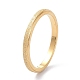Кольцо на палец с матовым куполом толщиной 2 мм для девочек и женщин RJEW-C012-01E-G-3