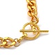 Chain Necklaces & Bracelet & Dangle Earring Sets SJEW-JS01119-4