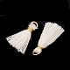 Polycotton(Polyester Cotton) Tassel Pendant Decorations FIND-S281-32-2