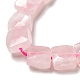 Chapelets de perles en quartz rose naturel G-G980-11-4