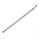 201 Stainless Steel Byzantine Chain Bracelet for Men Women BJEW-S057-80-2
