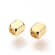 Brass Spacer Beads X-KK-T016-14G-2