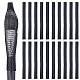 Gorgecraft 100 pezzo di protezione per pennelli per trucco a rete MRMJ-GF0001-47B-1