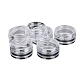 Transparente Kunststoff leere tragbare Gesichtscreme Glas CON-PW0001-001-5