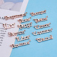 Fashewelry 24 stücke 2 sätze zinklegierung schmuck anhänger zubehör FIND-FW0001-09RG-3